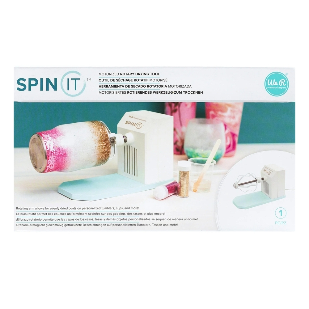 Spin It Tumbler Motorized Rotary Tool - Creat Your Own - New In Box